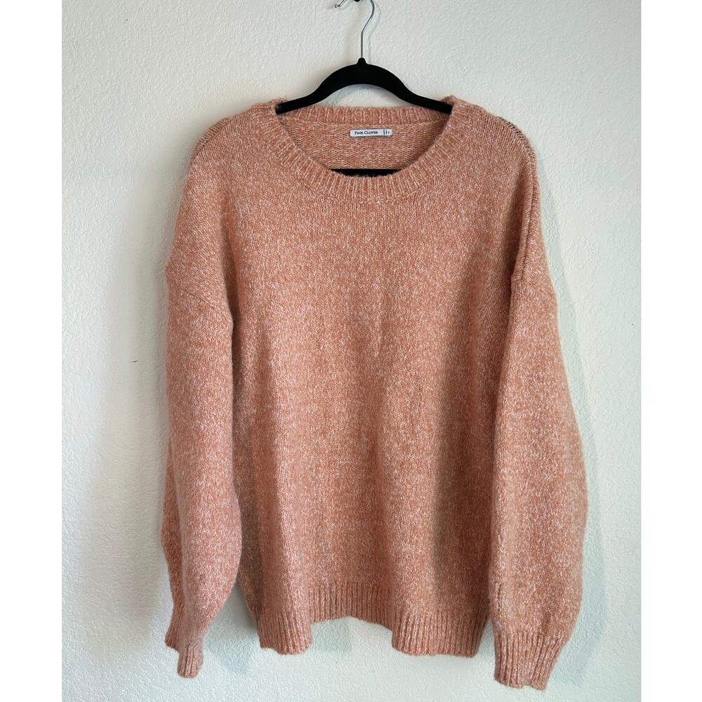 Stitch Fix Pink Clover Etienne Long Sleeve Blush Pink Pullover Sweater Size XL - Picture 6 of 14